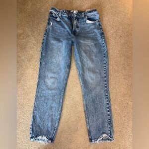 Abercrombie & Fitch Blue High Rise Women Jeans